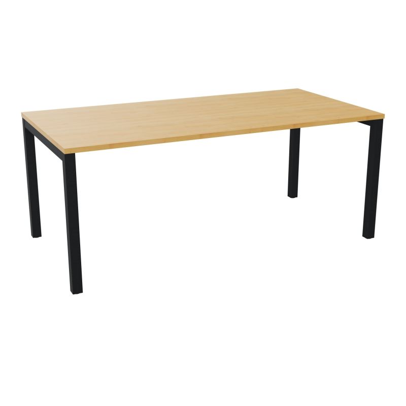BUREAU ARIAL T RECT L180 P90EP25 PIED CARRE ARCHE FX  R5 ZP