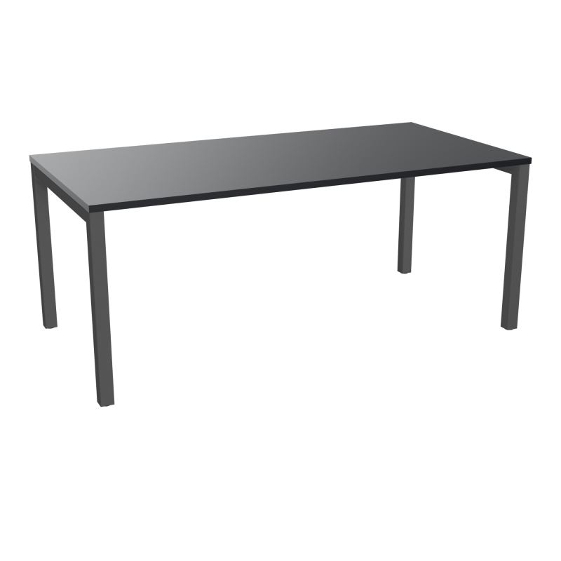 BUREAU ARIAL T RECT L180 P90EP25 PIED CARRE ARCHE FX  R9 SC