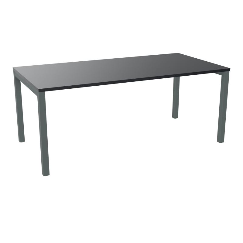 BUREAU ARIAL T RECT L180 P90EP25 PIED CARRE ARCHE FX  R9 SU