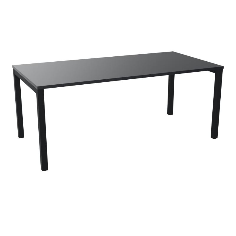 BUREAU ARIAL T RECT L180 P90EP25 PIED CARRE ARCHE FX  R9 ZP