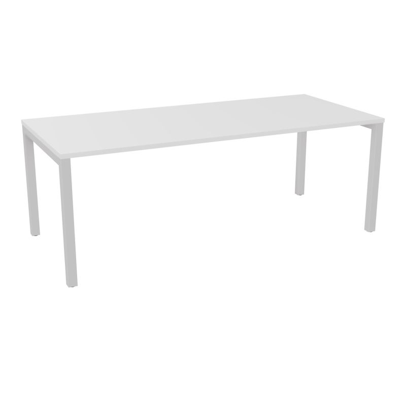 BUREAU ARIAL T RECT L200 P90EP25 PIED CARRE ARCHE FX MG SD