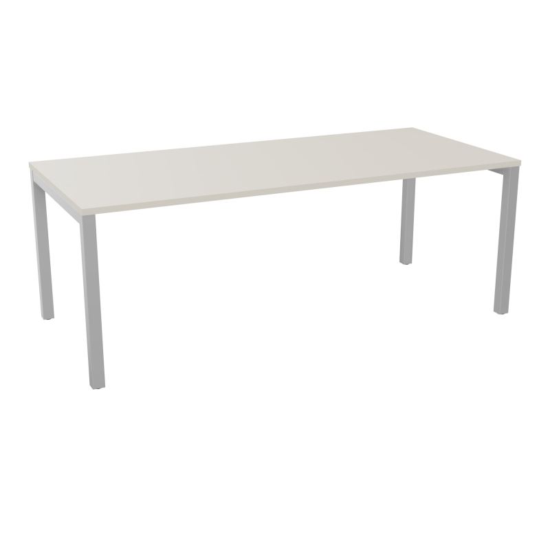 BUREAU ARIAL T RECT L200 P90EP25 PIED CARRE ARCHE FX N5 SA