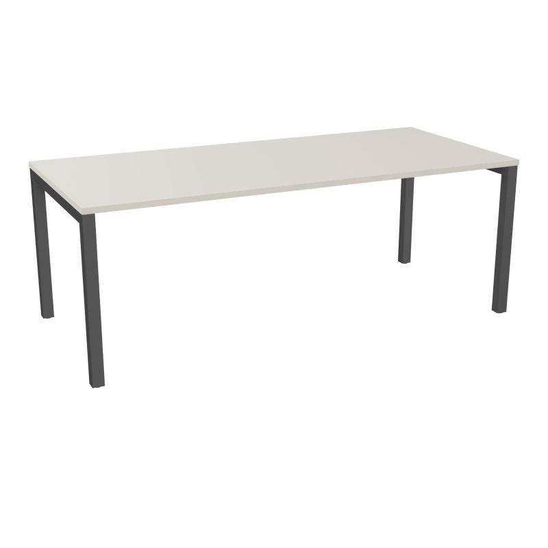 BUREAU ARIAL T RECT L200 P90EP25 PIED CARRE ARCHE FX N5 SC