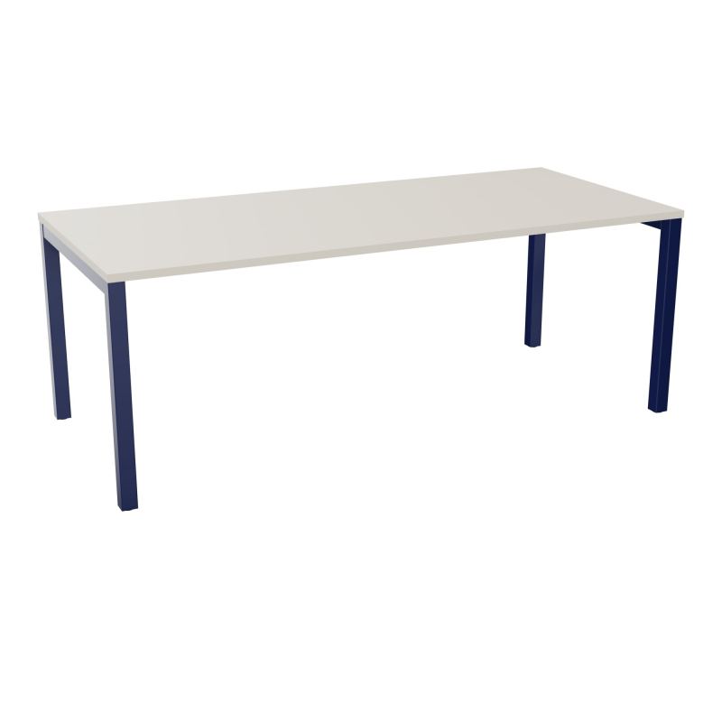 BUREAU ARIAL T RECT L200 P90EP25 PIED CARRE ARCHE FX N5 X4