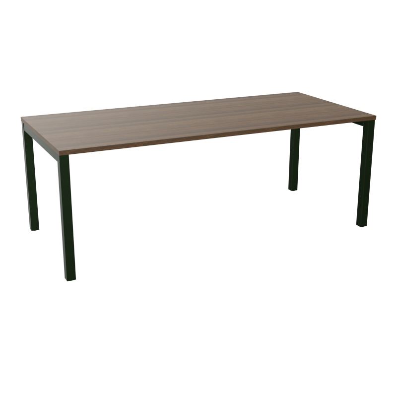 BUREAU ARIAL T RECT L200 P90EP25 PIED CARRE ARCHE FX N6 ST