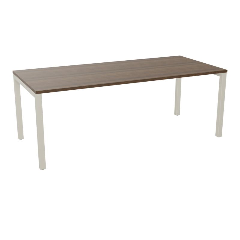 BUREAU ARIAL T RECT L200 P90EP25 PIED CARRE ARCHE FX N6 ZC