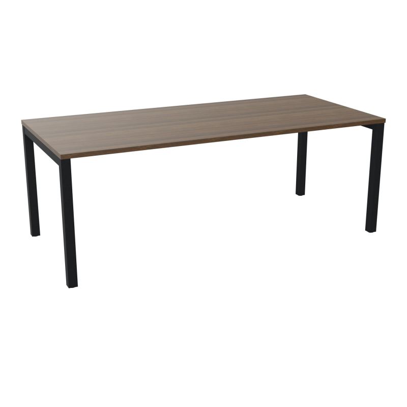 BUREAU ARIAL T RECT L200 P90EP25 PIED CARRE ARCHE FX N6 ZP