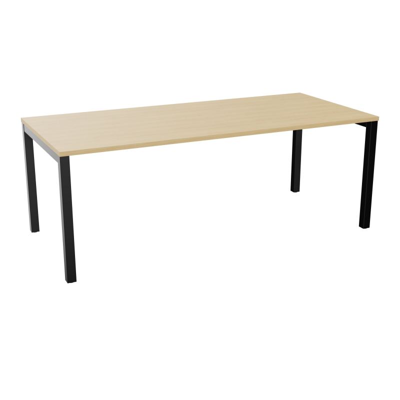 BUREAU ARIAL T RECT L200 P90EP25 PIED CARRE ARCHE FX  R1 SG