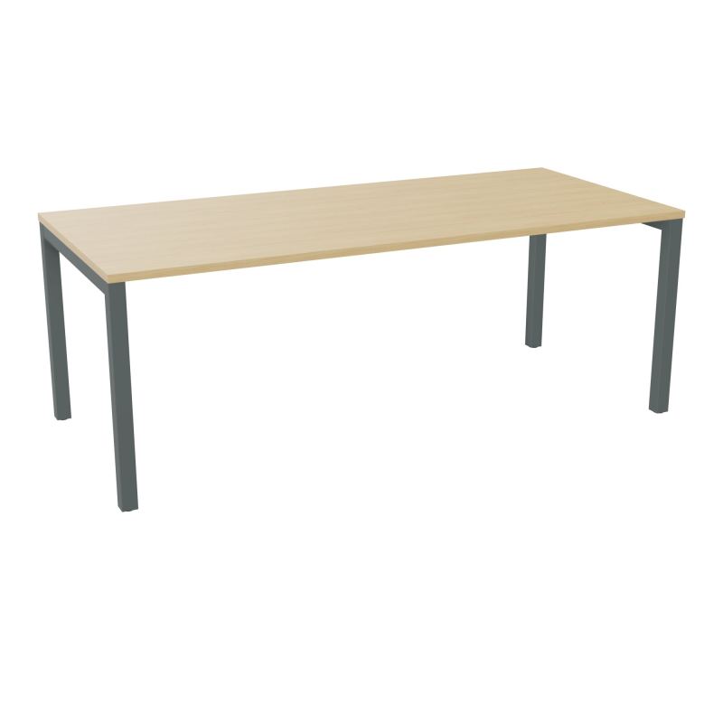 BUREAU ARIAL T RECT L200 P90EP25 PIED CARRE ARCHE FX  R1 SU