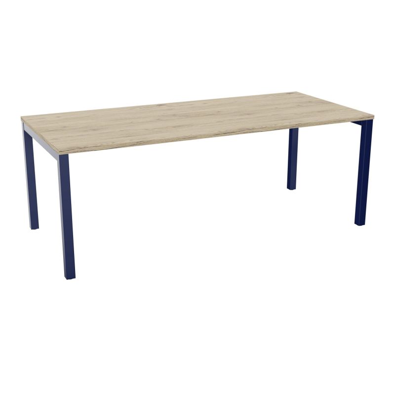 BUREAU ARIAL T RECT L200 P90EP25 PIED CARRE ARCHE FX R3 X4