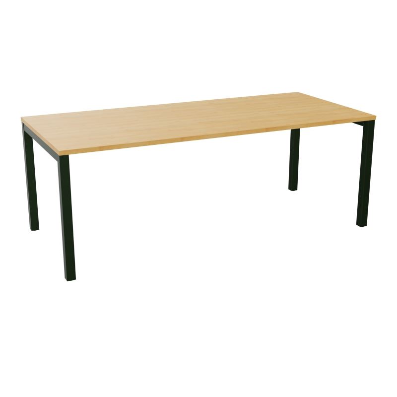 BUREAU ARIAL T RECT L200 P90EP25 PIED CARRE ARCHE FX  R5 ST