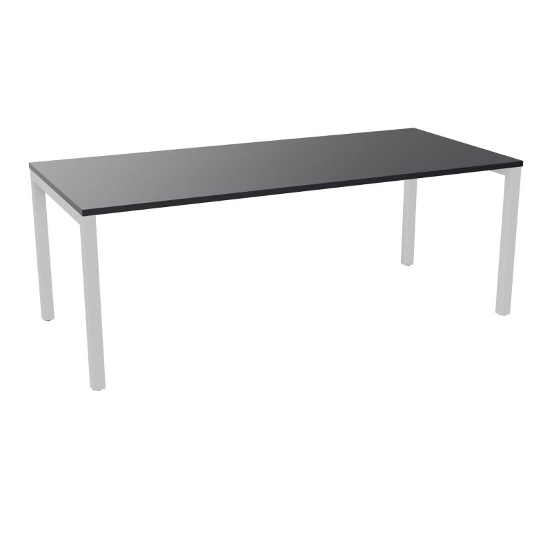 BUREAU ARIAL T RECT L200 P90EP25 PIED CARRE ARCHE FX  R9 SD