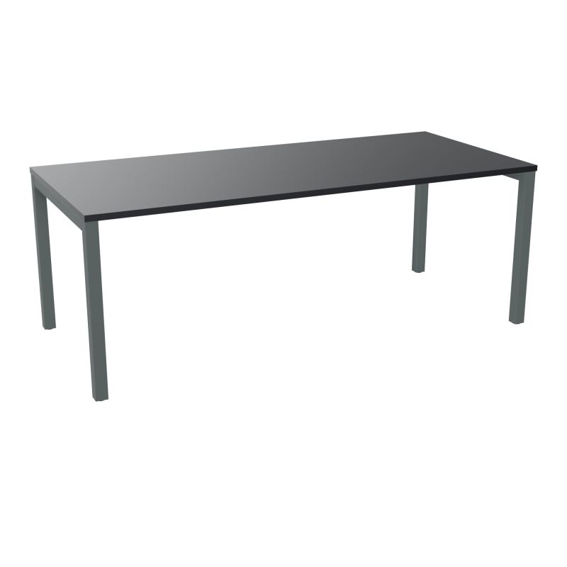 BUREAU ARIAL T RECT L200 P90EP25 PIED CARRE ARCHE FX  R9 SU