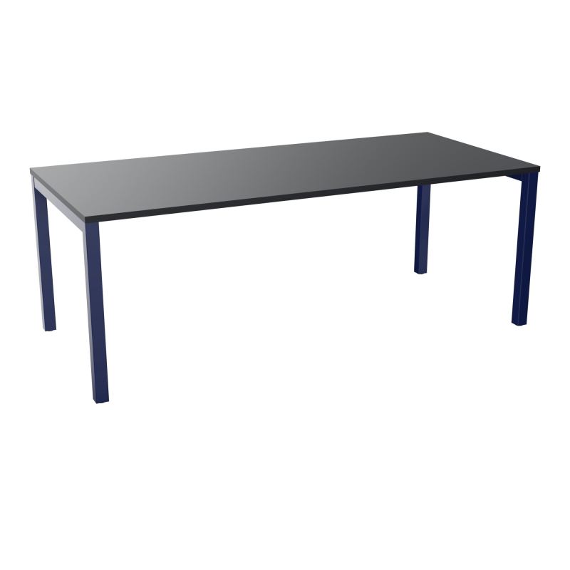 BUREAU ARIAL T RECT L200 P90EP25 PIED CARRE ARCHE FX  R9 X4