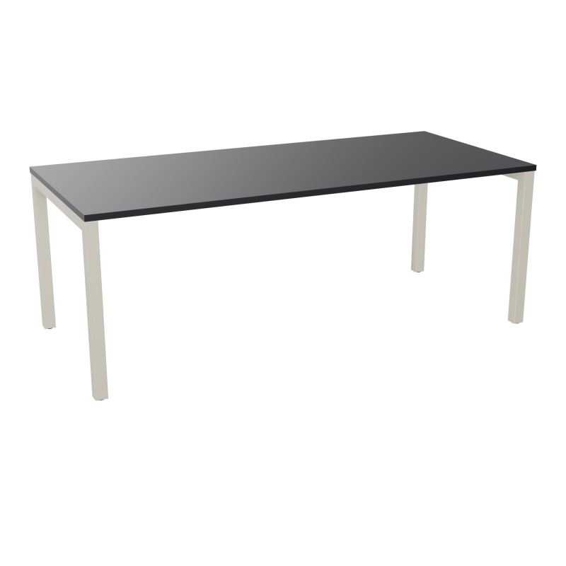 BUREAU ARIAL T RECT L200 P90EP25 PIED CARRE ARCHE FX  R9 ZC