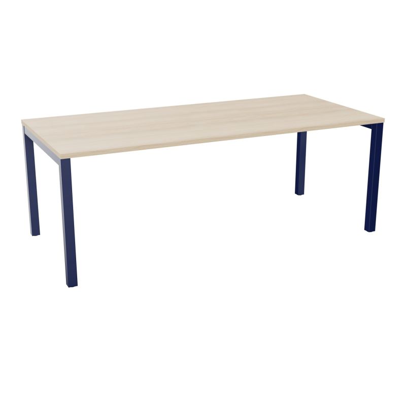 BUREAU ARIAL T RECT L200 P90EP25 PIED CARRE ARCHE FX RZ X4