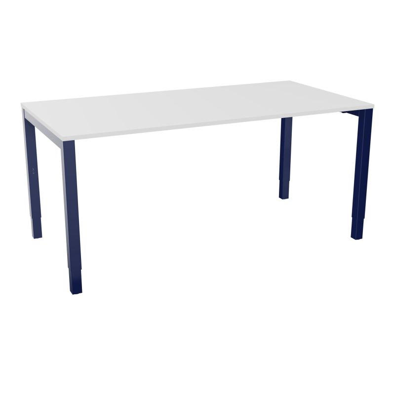 BUREAU ARIAL T RECT L160XP80EP19 PIED CARRE ARCHE REGLABLE MG X4