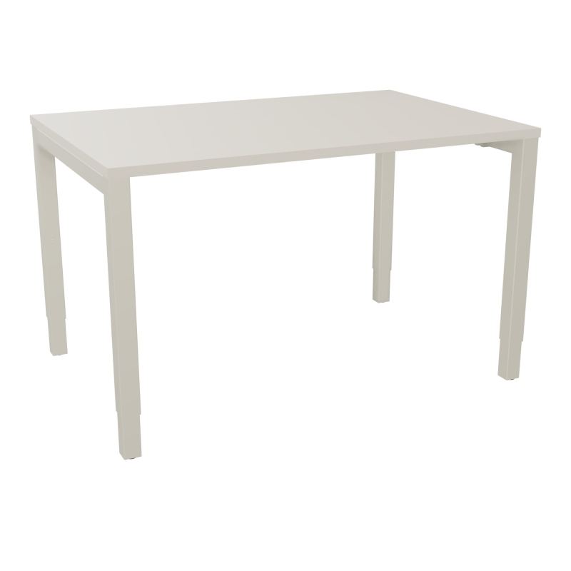 BUREAU ARIAL T RECT L120XP80EP25 PIED CARRE ARCHE REGLABLE N5 ZC