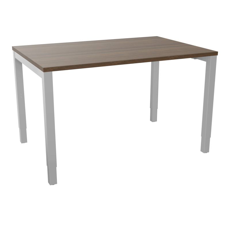 BUREAU ARIAL T RECT L120XP80EP25 PIED CARRE ARCHE REGLABLE N6 SA