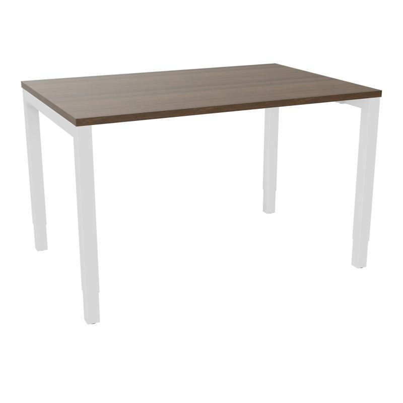 BUREAU ARIAL T RECT L120XP80EP25 PIED CARRE ARCHE REGLABLE N6 SO