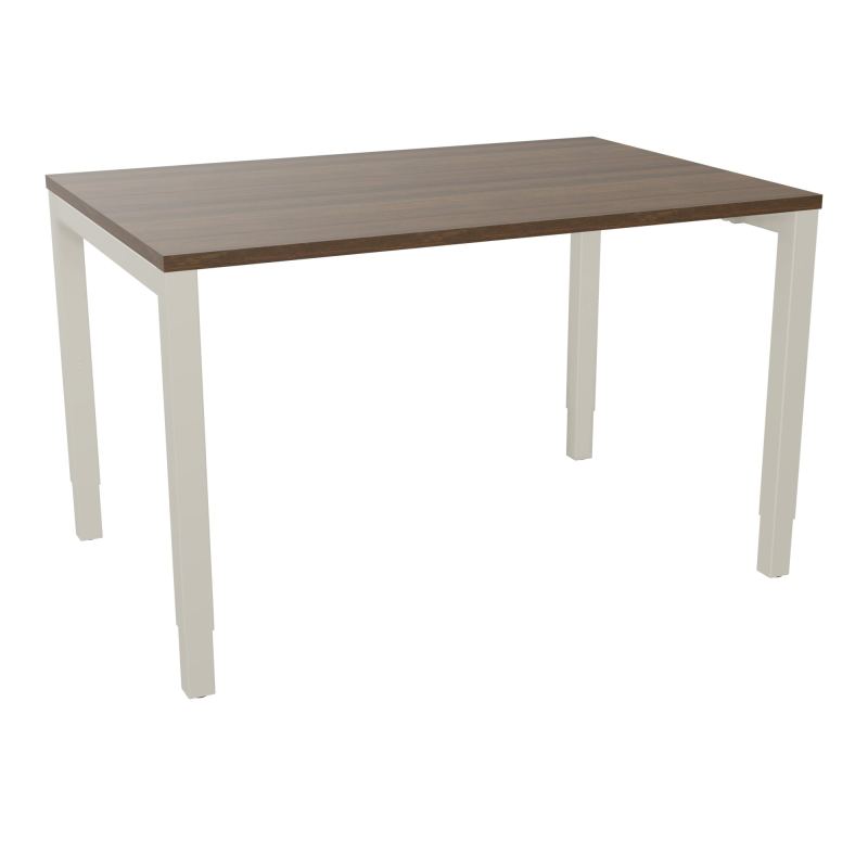 BUREAU ARIAL T RECT L120XP80EP25 PIED CARRE ARCHE REGLABLE N6 ZC