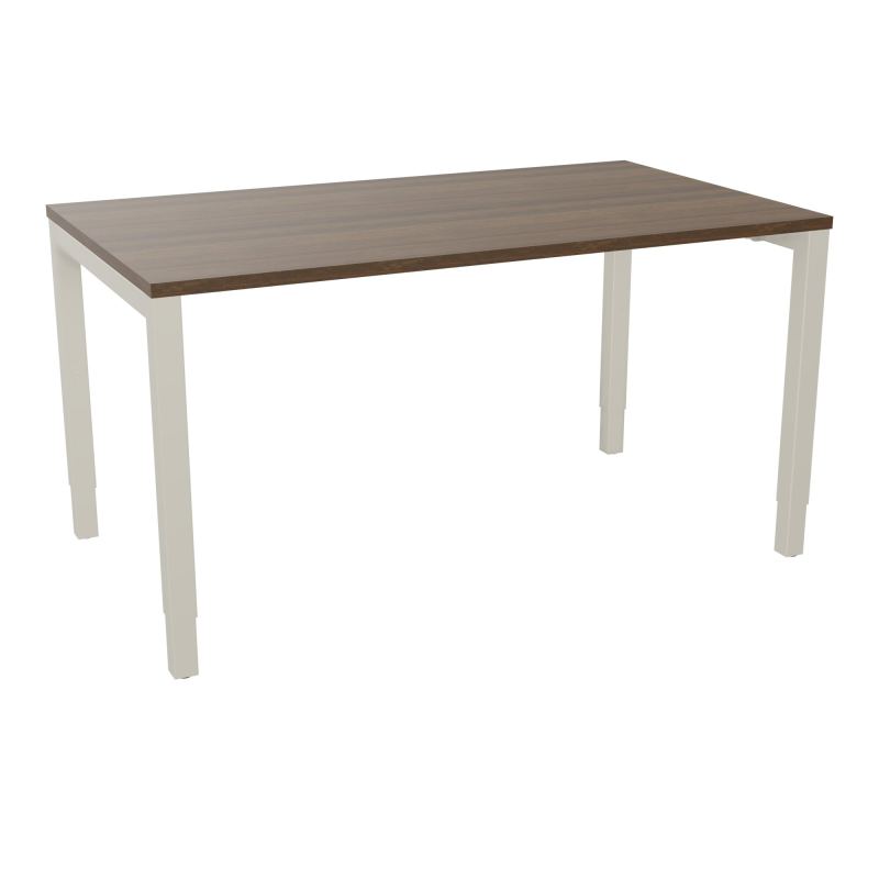 BUREAU ARIAL T RECT L140XP80EP25 PIED CARRE ARCHE REGLABLE N6 ZC