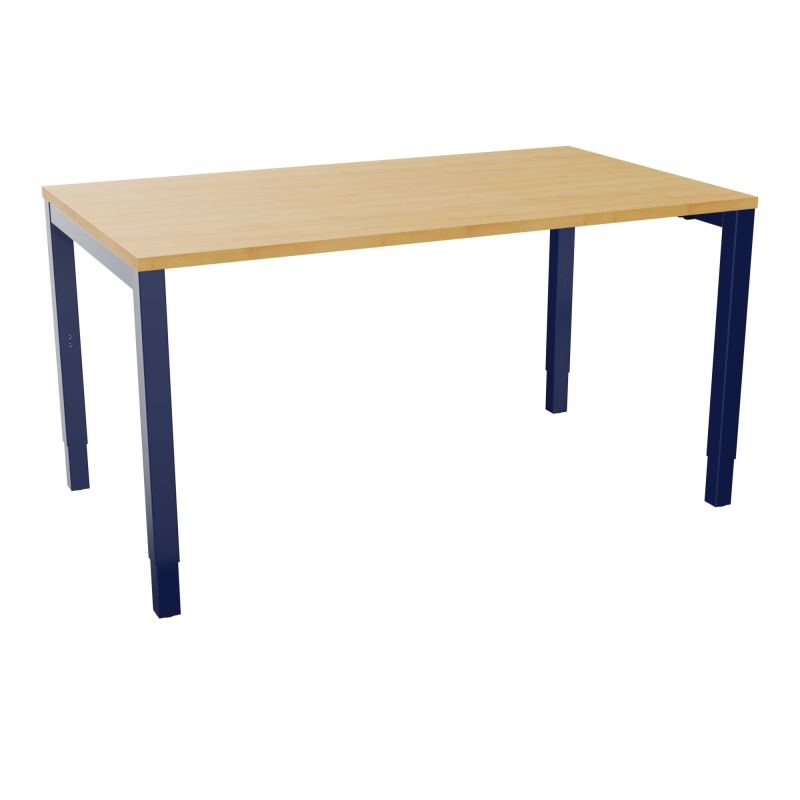 BUREAU ARIAL T RECT L140XP80EP25 PIED CARRE ARCHE REGLABLE  R5 X4