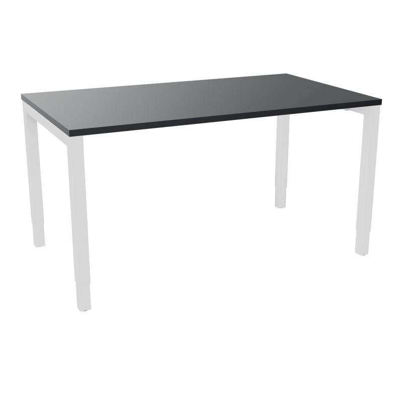 BUREAU ARIAL T RECT L140XP80EP25 PIED CARRE ARCHE REGLABLE  R9 SO