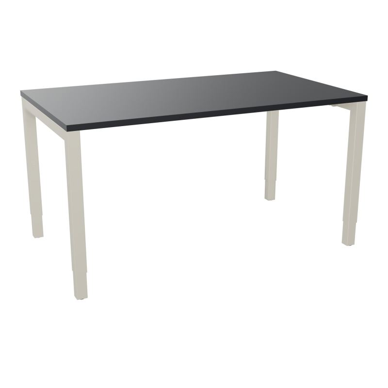 BUREAU ARIAL T RECT L140XP80EP25 PIED CARRE ARCHE REGLABLE  R9 ZC