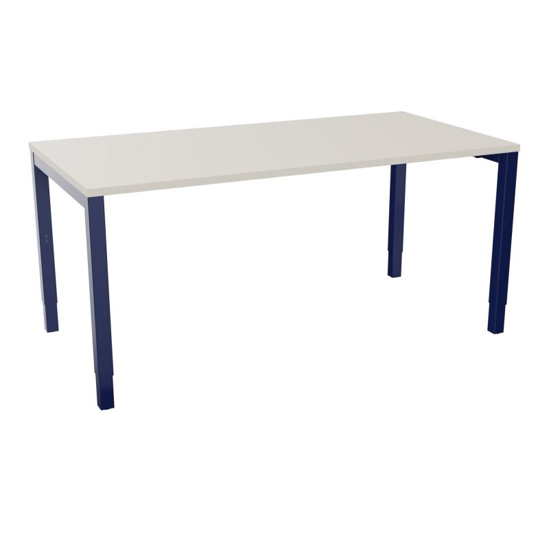 BUREAU ARIAL T RECT L160XP80EP25 PIED CARRE ARCHE REGLABLE N5 X4
