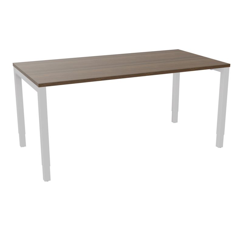 BUREAU ARIAL T RECT L160XP80EP25 PIED CARRE ARCHE REGLABLE N6 SD