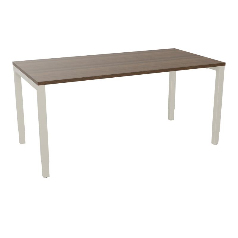 BUREAU ARIAL T RECT L160XP80EP25 PIED CARRE ARCHE REGLABLE N6 ZC