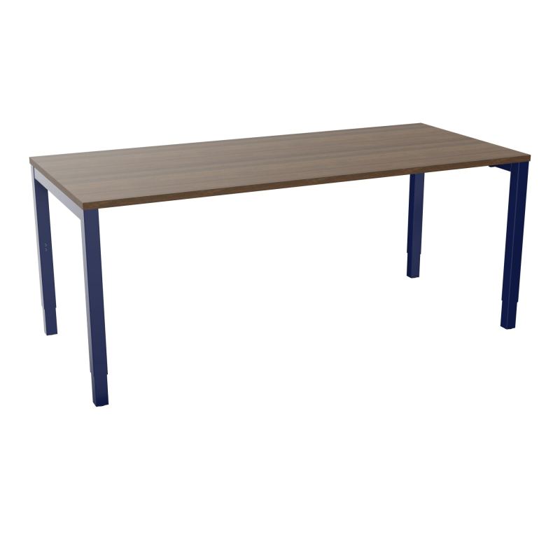 BUREAU ARIAL T RECT L180XP80EP25 PIED CARRE ARCHE REGLABLE N6 X4