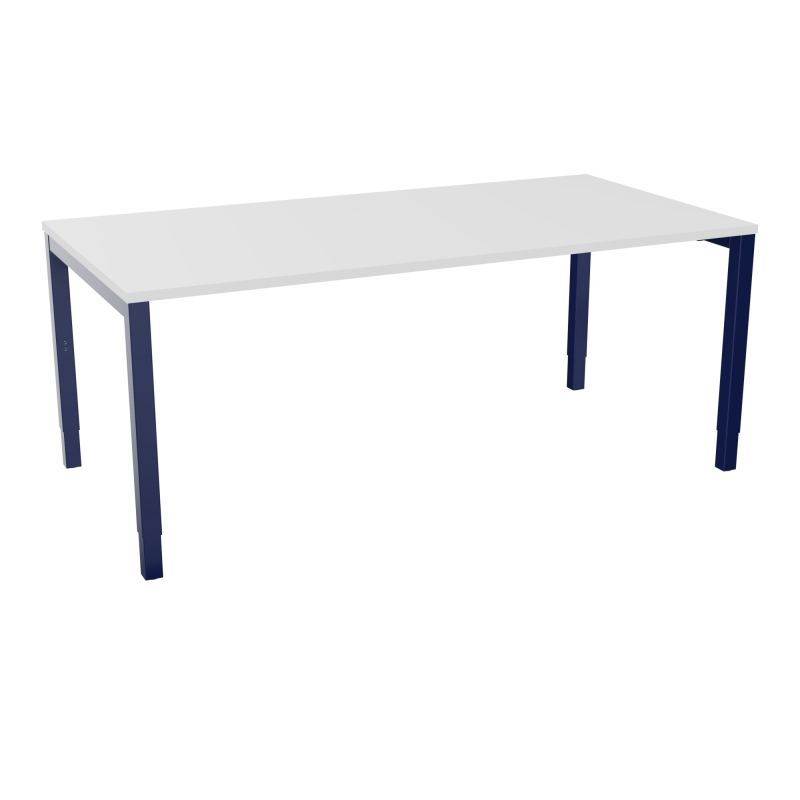 BUREAU ARIAL T RECT L180 P90EP25 PIED CARRE ARCHE REGLABLE MG X4