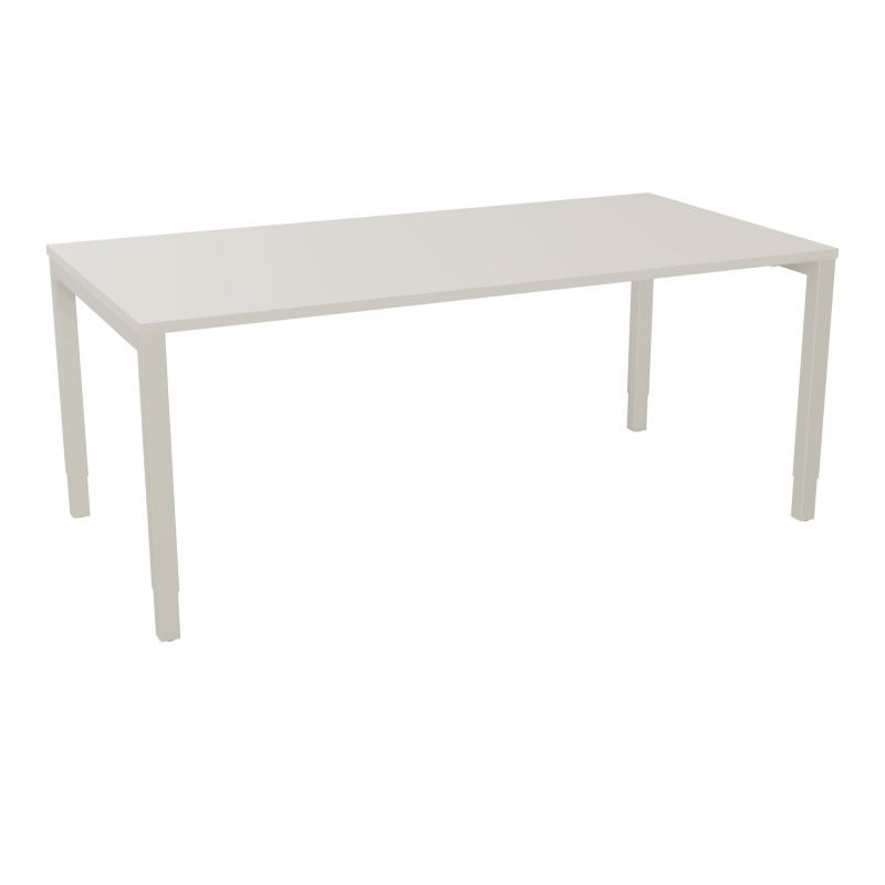 BUREAU ARIAL T RECT L180 P90EP25 PIED CARRE ARCHE REGLABLE N5 ZC