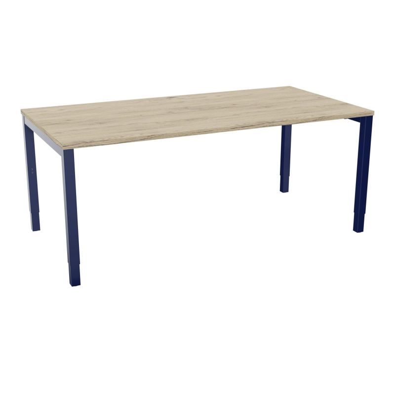 BUREAU ARIAL T RECT L180 P90EP25 PIED CARRE ARCHE REGLABLE R3 X4