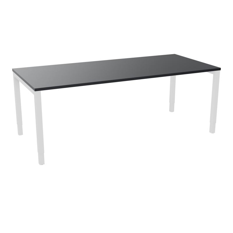 BUREAU ARIAL T RECT L200 P90EP25 PIED CARRE ARCHE REGLABLE  R9 ZO