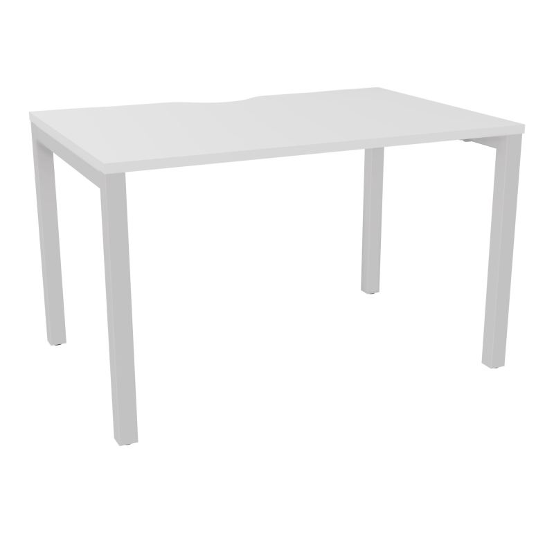 BUREAU ARIAL T RECT ECHANC.L120XP80 EP25 PIED CARRE ARCHE FX MG SD