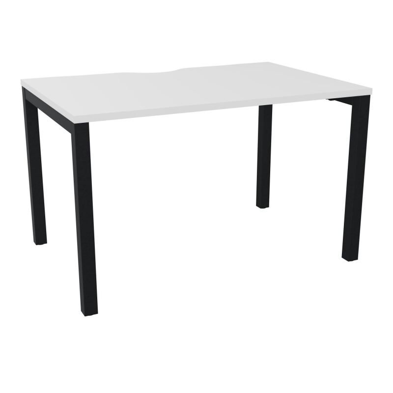 BUREAU ARIAL T RECT ECHANC.L120XP80 EP25 PIED CARRE ARCHE FX MG ZP