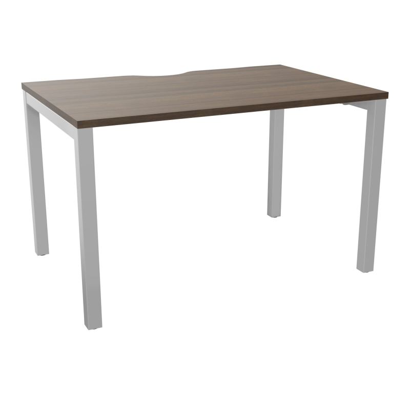 BUREAU ARIAL T RECT ECHANC.L120XP80 EP25 PIED CARRE ARCHE FX N6 SA
