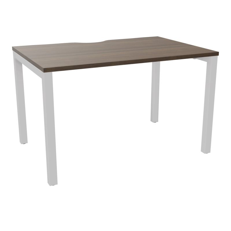 BUREAU ARIAL T RECT ECHANC.L120XP80 EP25 PIED CARRE ARCHE FX N6 SD