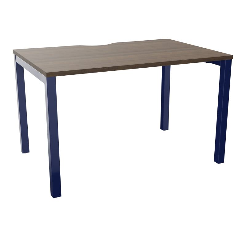 BUREAU ARIAL T RECT ECHANC.L120XP80 EP25 PIED CARRE ARCHE FX N6 X4