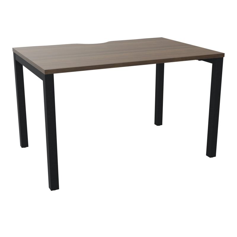 BUREAU ARIAL T RECT ECHANC.L120XP80 EP25 PIED CARRE ARCHE FX N6 ZP