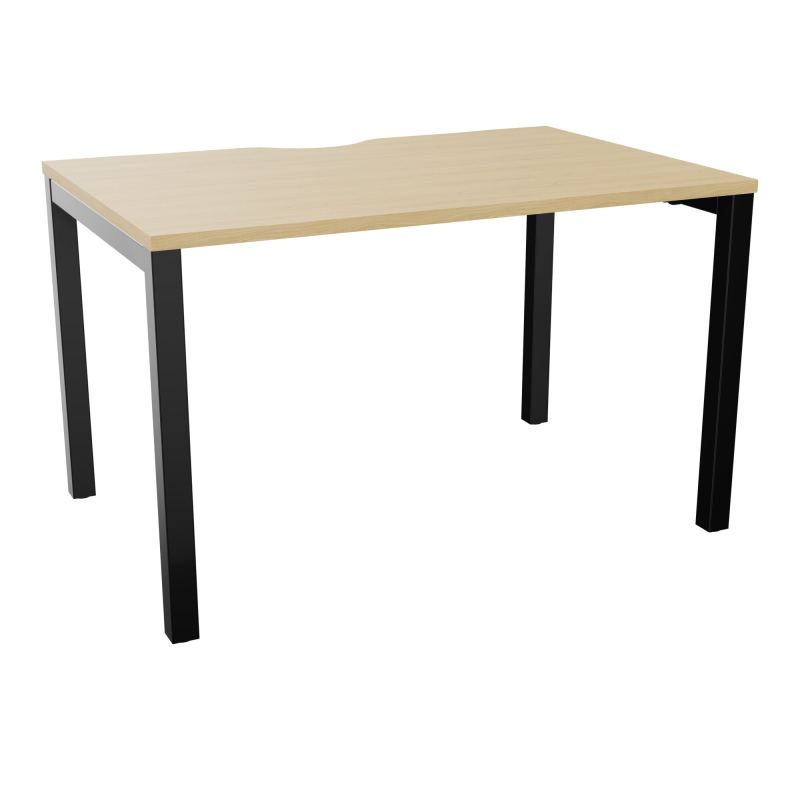 BUREAU ARIAL T RECT ECHANC.L120XP80 EP25 PIED CARRE ARCHE FX  R1 SG