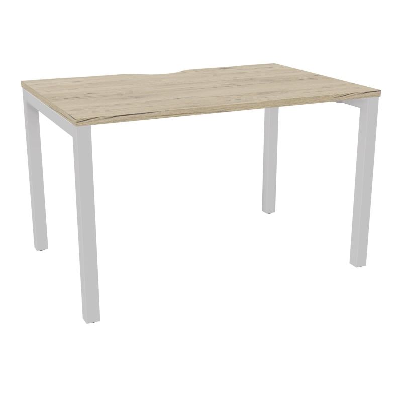 BUREAU ARIAL T RECT ECHANC.L120XP80 EP25 PIED CARRE ARCHE FX R3 SD