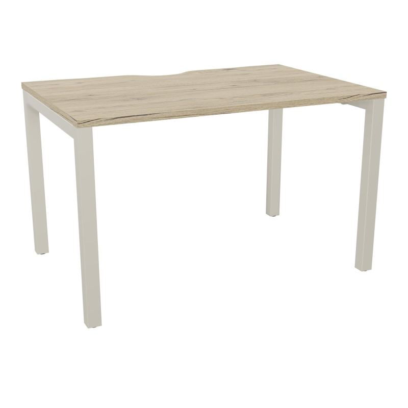 BUREAU ARIAL T RECT ECHANC.L120XP80 EP25 PIED CARRE ARCHE FX R3 ZC