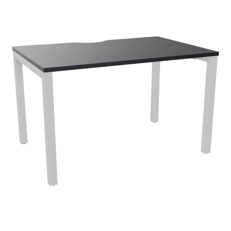 BUREAU ARIAL T RECT ECHANC.L120XP80 EP25 PIED CARRE ARCHE FX  R9 SD