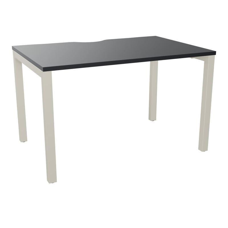 BUREAU ARIAL T RECT ECHANC.L120XP80 EP25 PIED CARRE ARCHE FX  R9 ZC