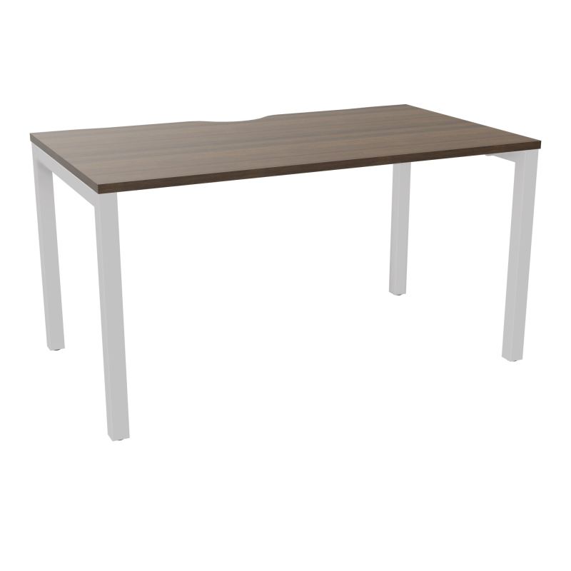 BUREAU ARIAL T RECT ECHANC.L140XP80 EP25 PIED CARRE ARCHE FX N6 SD