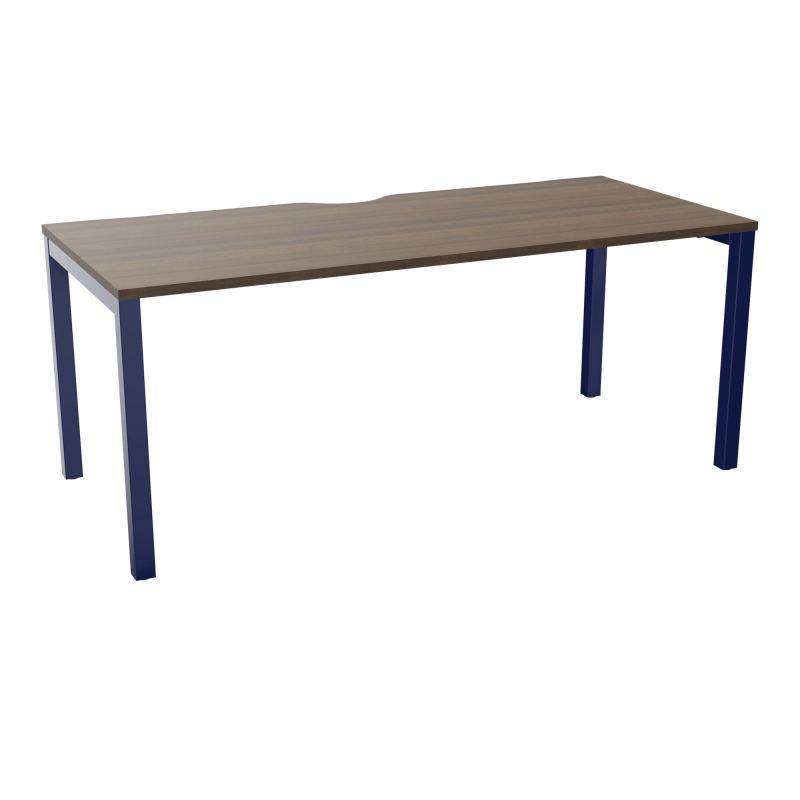 BUREAU ARIAL T RECT ECHANC.L180XP80 EP25 PIED CARRE ARCHE FX N6 X4